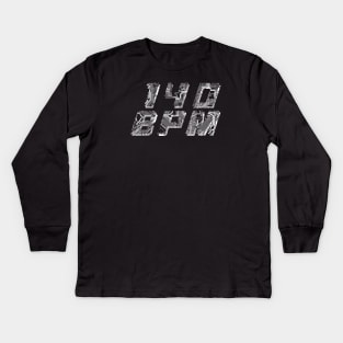 140 BPM Kids Long Sleeve T-Shirt